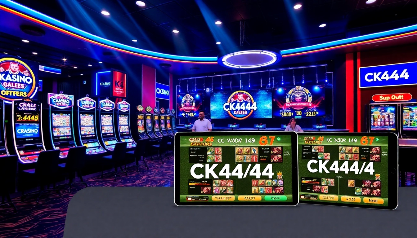Engaging CK4444.net online gaming platform with colorful slots, live dealer action, and vibrant banners for Bangladesh players, emphasizing excitement and trust.