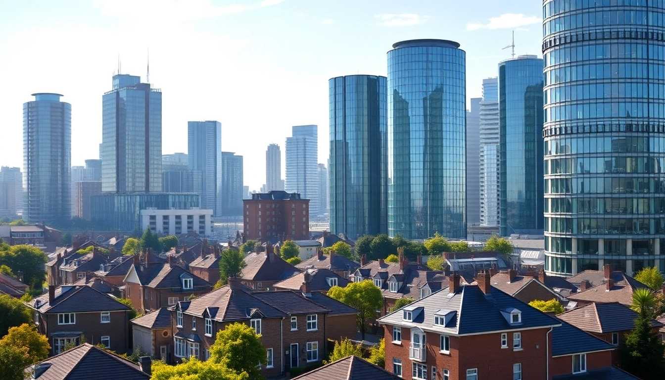 UK Real Estate Market analysis showing rising property values and investment opportunities in